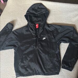Nike Black Windbreaker Jacket